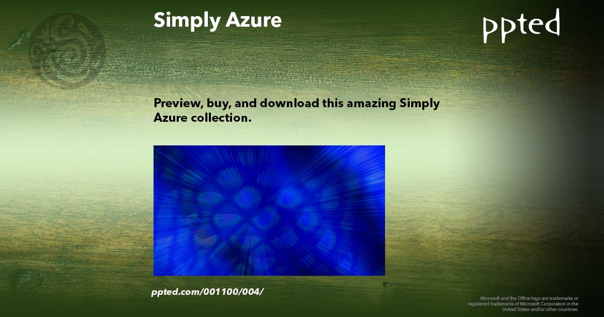 Simply Azure - Premium PowerPoint Templates